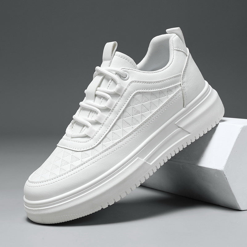 Men's Breathable Thick-Sole Casual Sneakers for Everyday Wear