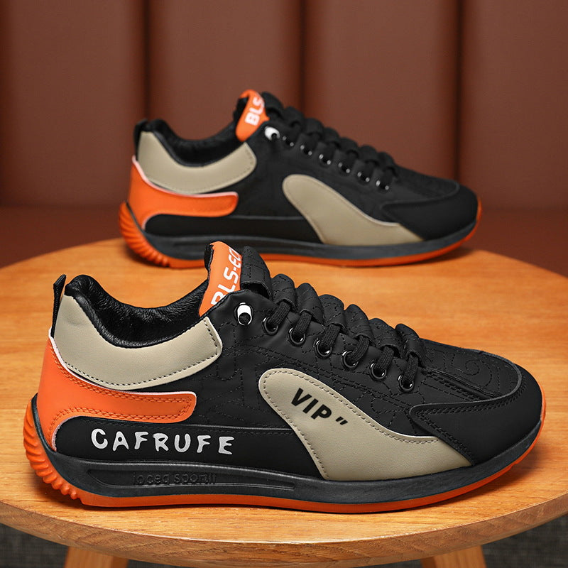 Men's Breathable Dad Sneakers Casual Running Shoes Low Top
