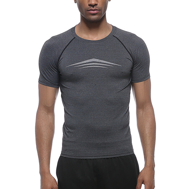 Men's Compression Sports T-Shirt Quick-Dry Performance Fit