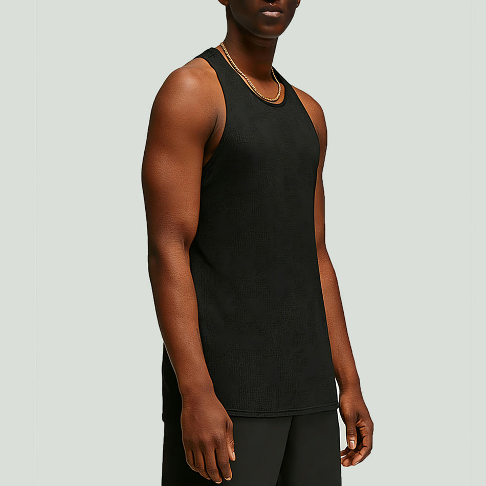 Men's Mesh Running Tank Top Breathable Quick-Dry Training Vest