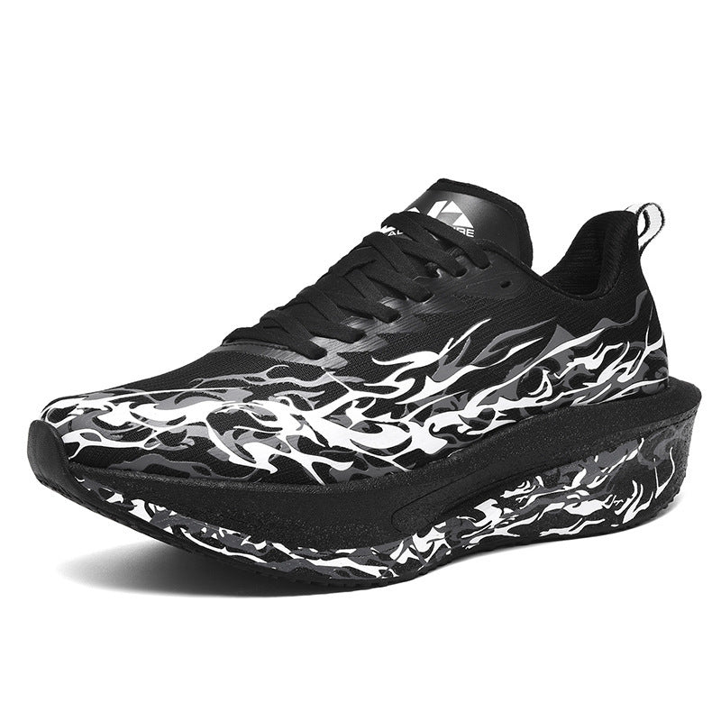Lightweight Carbon Plate Running Shoes Shock Absorbing Sports Sneakers