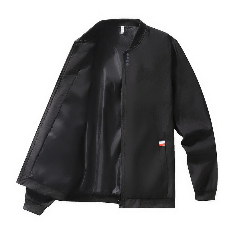 Men's Korean Style Stand Collar Casual Lightweight Jacket