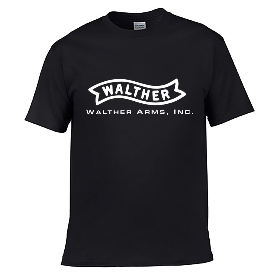 Walther Arms Inc Firearms Logo Graphic Short Sleeve T-Shirt