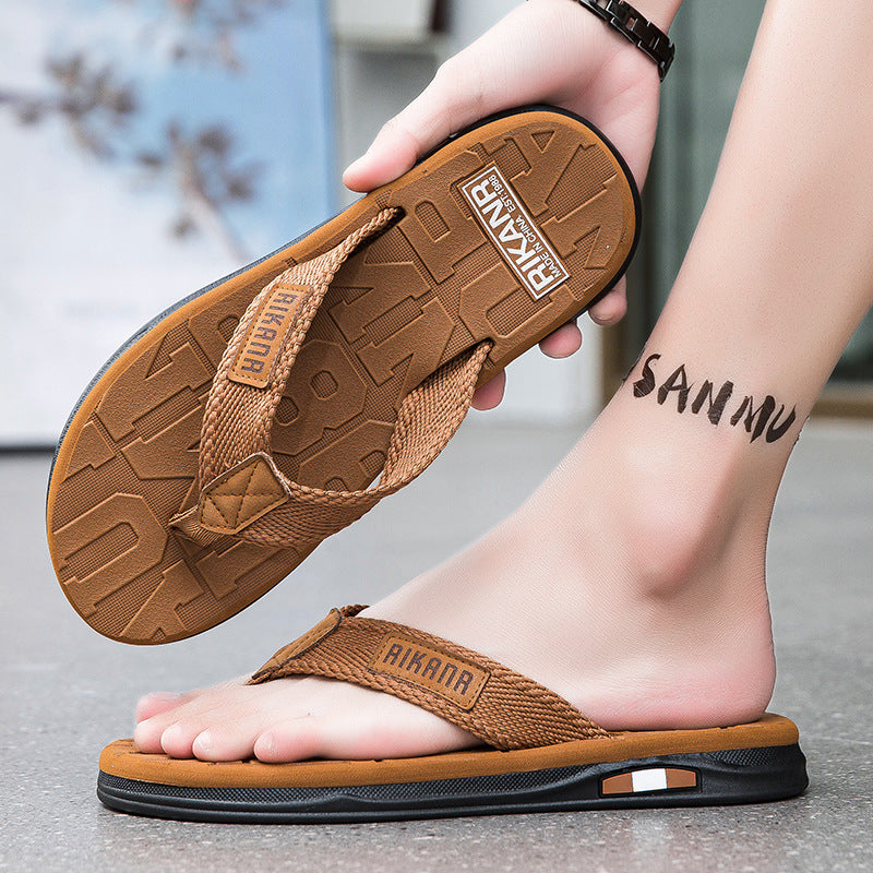 Aizomr Premium EVA Quick-Drying Non-Slip Flip-Flops with Logo Option