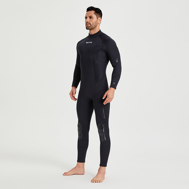 ZCCO 3mm One-Piece Long Sleeve Wetsuit Diving Surfing Suit