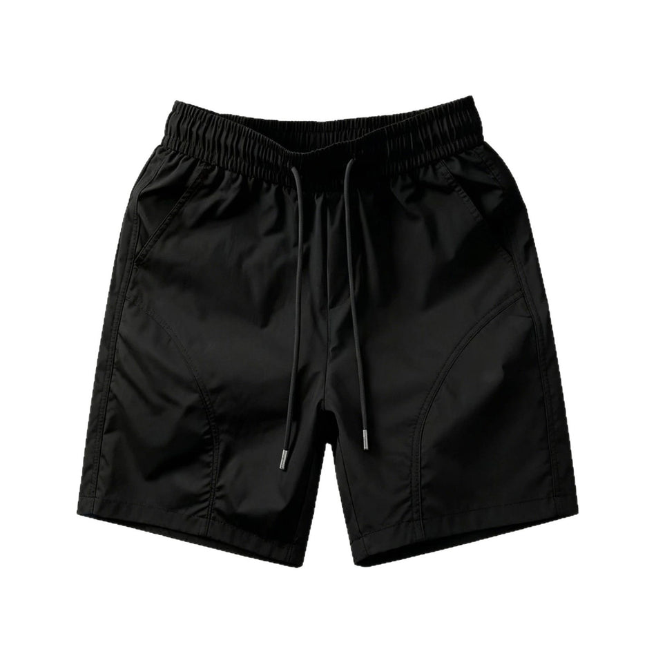 Youth Ice Silk Quick Dry Loose Straight Leg Sports Shorts