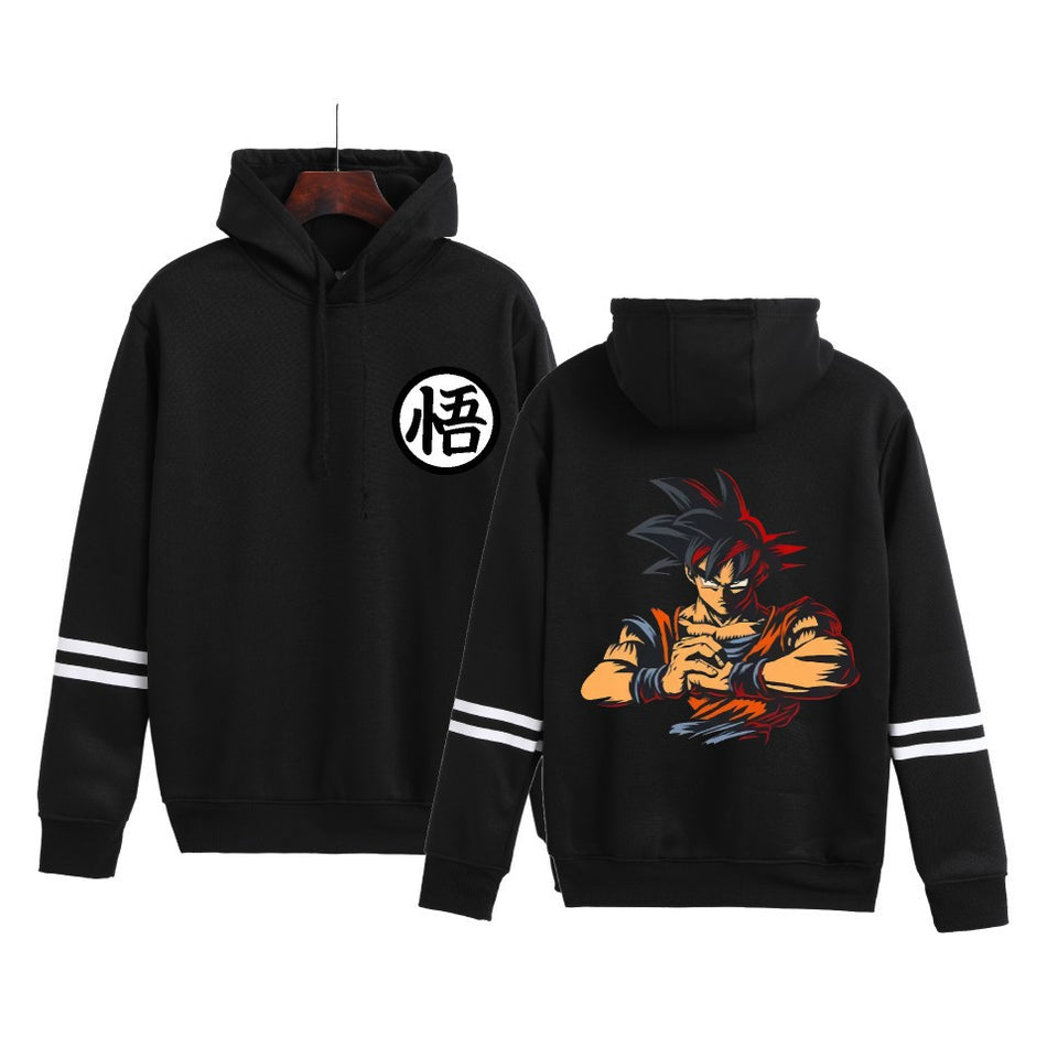 Dragon Ball Sun Wukong Cartoon Print Hoodie