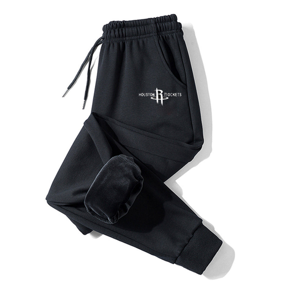 Men’s Plush Fleece Joggers | Thick Korean-Style Harem Pants