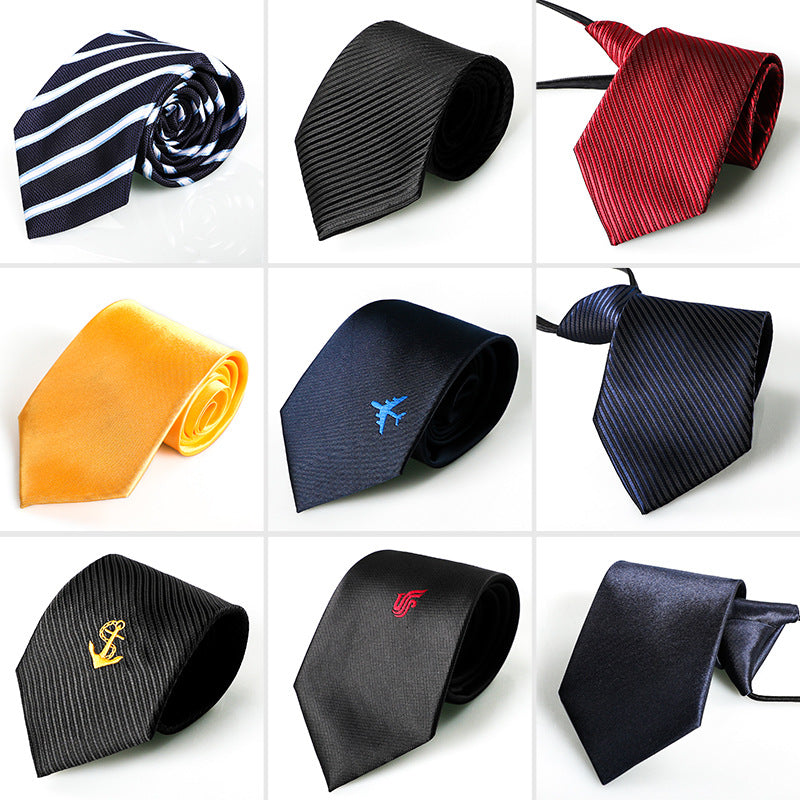Easy-Wear Zipper Tie – Work & Performance Ready Style