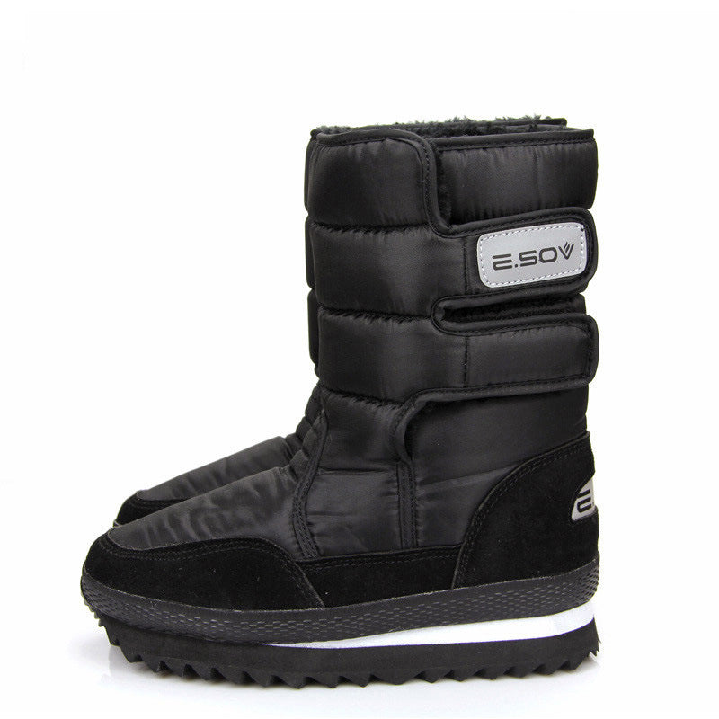 Men’s Fleece-Lined Waterproof High-Top Snow Boots