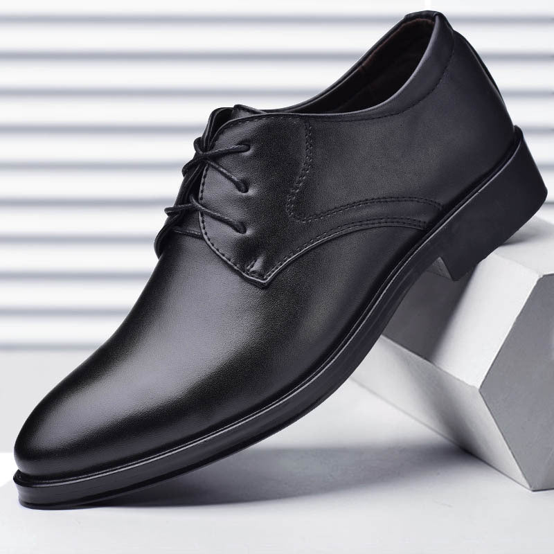 Men's Leather Lace-Up Shoes – Formal & Casual Elegance