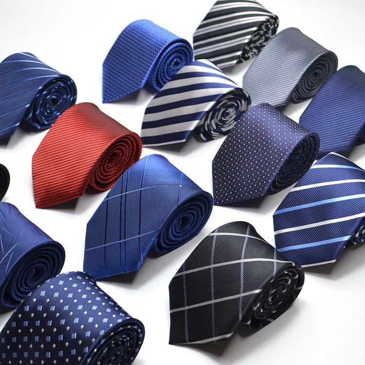 Men’s 8cm Business & Groom Tie – Formal Logo Tie