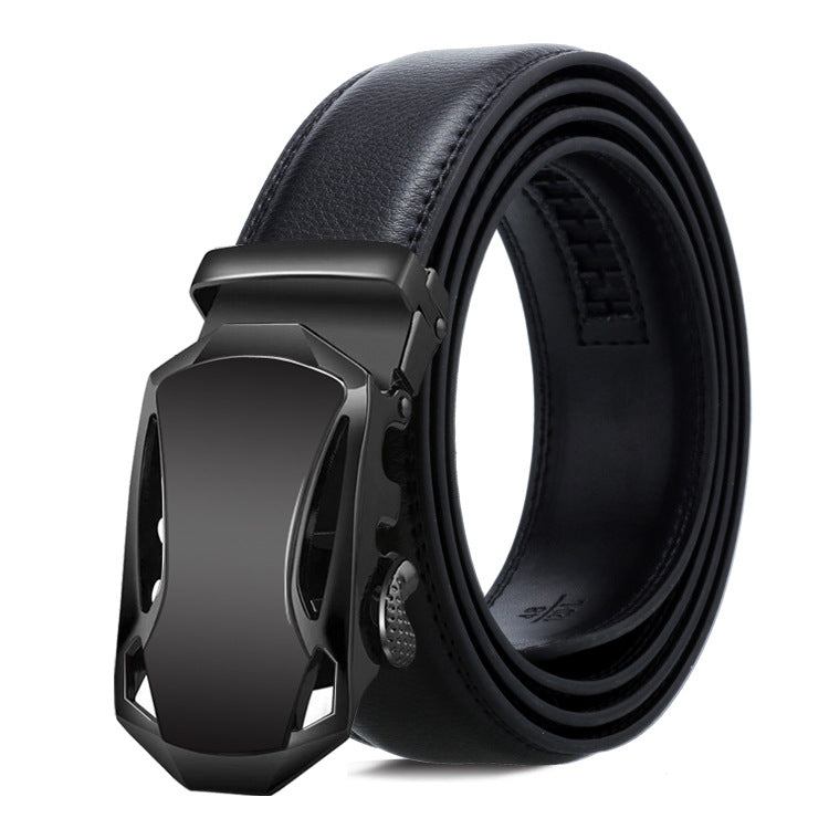 Dandari Cowhide Belt – Soft Leather & Auto Buckle