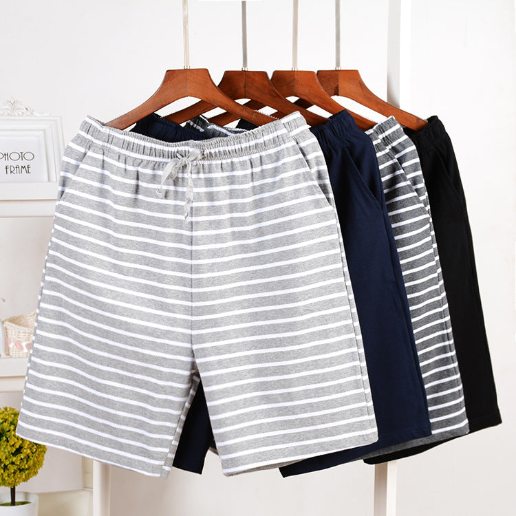 Men’s Plaid Pure Cotton Pajama Pants & Loose Shorts