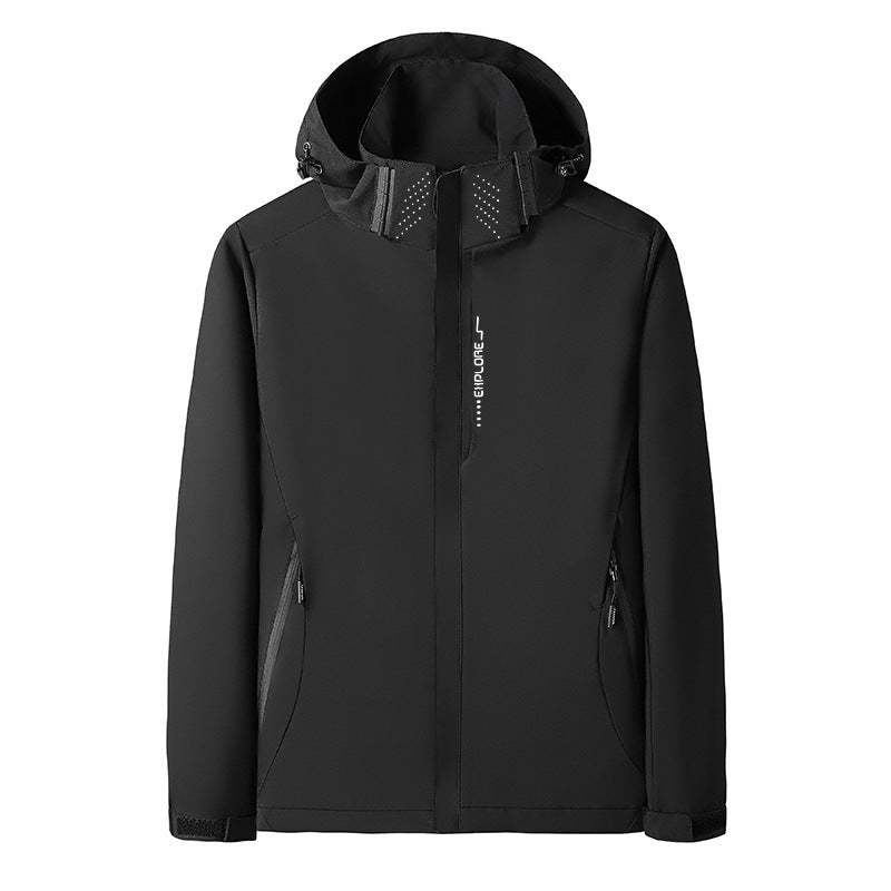 Men’s 3-in-1 Waterproof Jacket – Casual Spring Sports