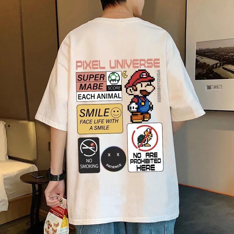Men’s Cotton T-Shirt – Versatile Summer City Style