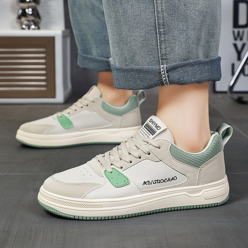 2024 Men’s Breathable White Sneakers Summer Trend