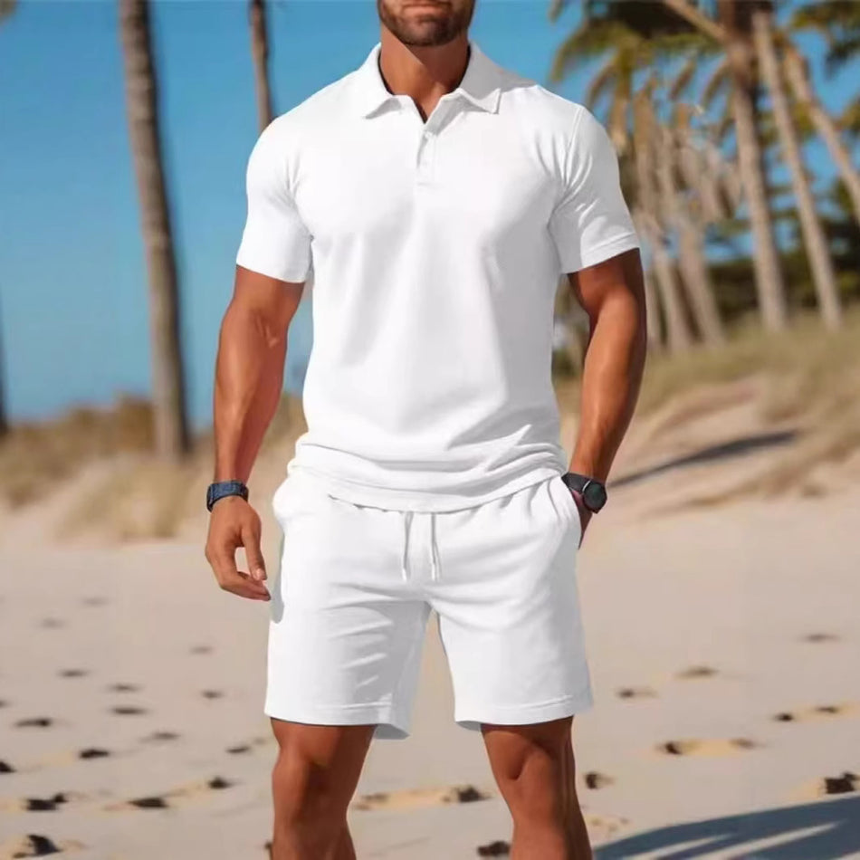 2025 Men's Polo & Shorts Summer Set Nepal