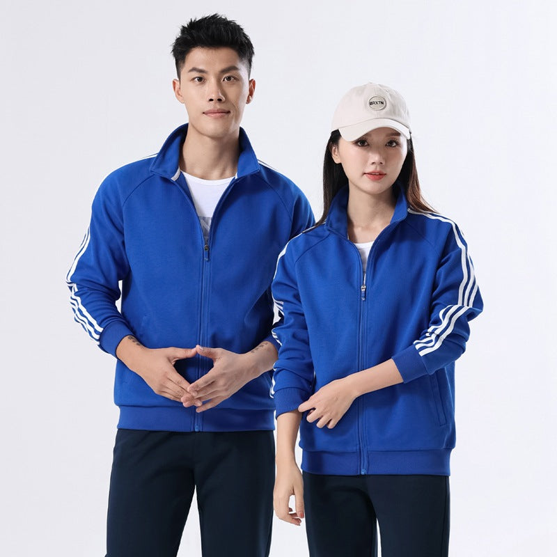 Men’s Korean-Style Sports Suit – Spring & Autumn Running Leisure Set
