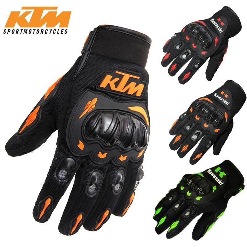 Outdoor Cycling & Motorcycle Gloves – Hard Shell, Non-Slip, Windproof Racing Gear