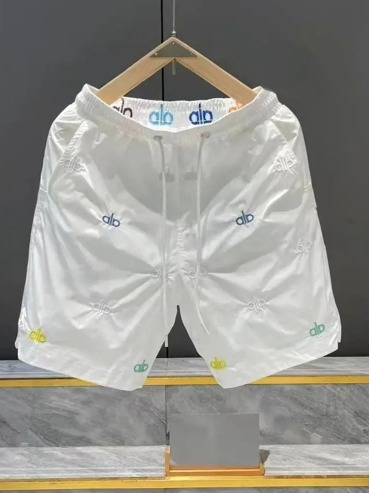 Ice Silk Men’s Summer Casual Shorts 2025