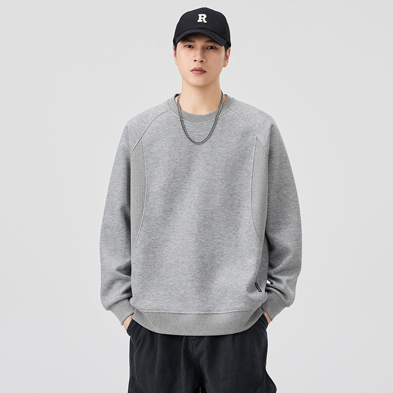 American Trendy Loose Pullover Sweatshirt Men Autumn 2025