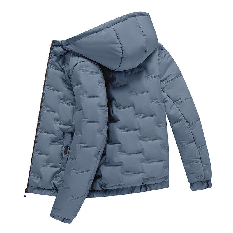 Men’s Winter Cotton Jacket Thickened Warm Padded Coat