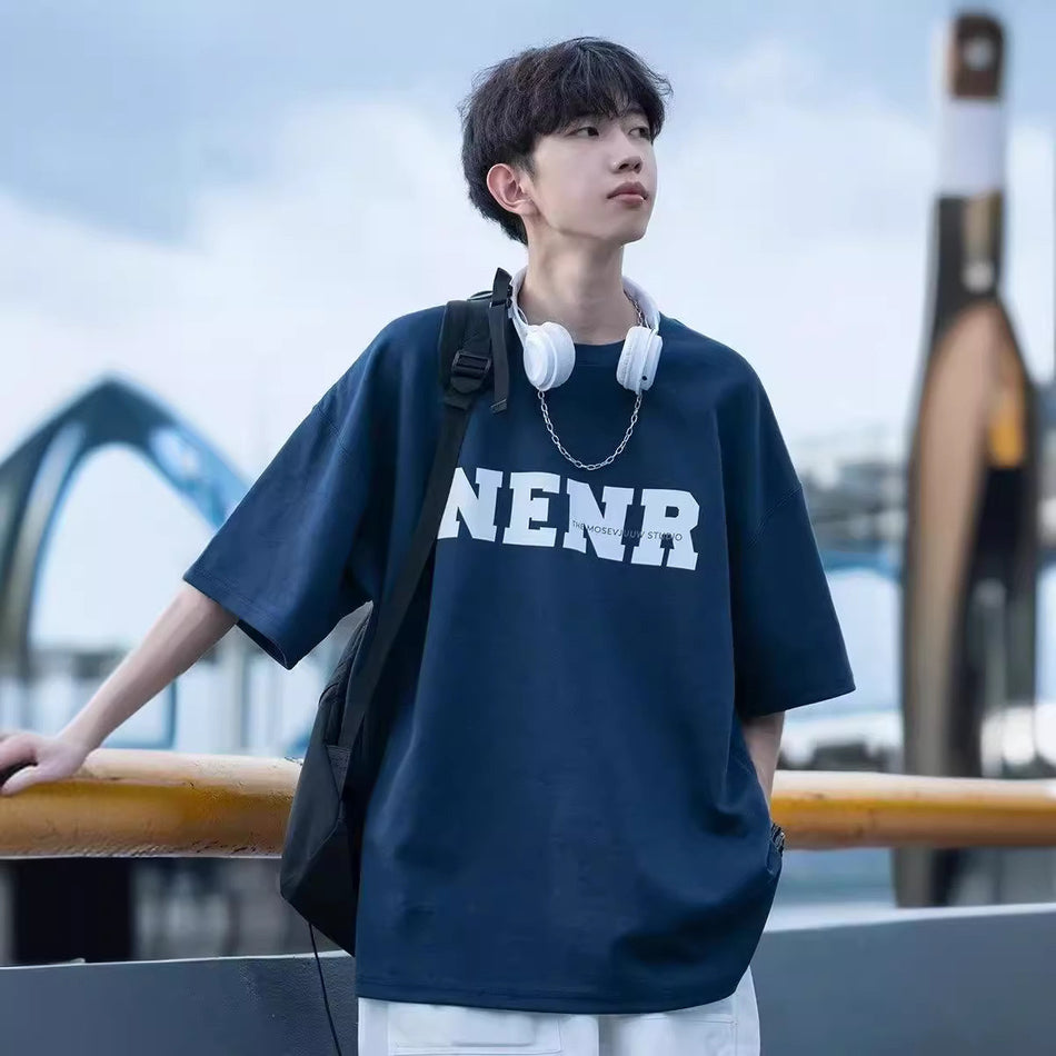 2025 High Street T-Shirt – Loose Heavy Fit for Boys