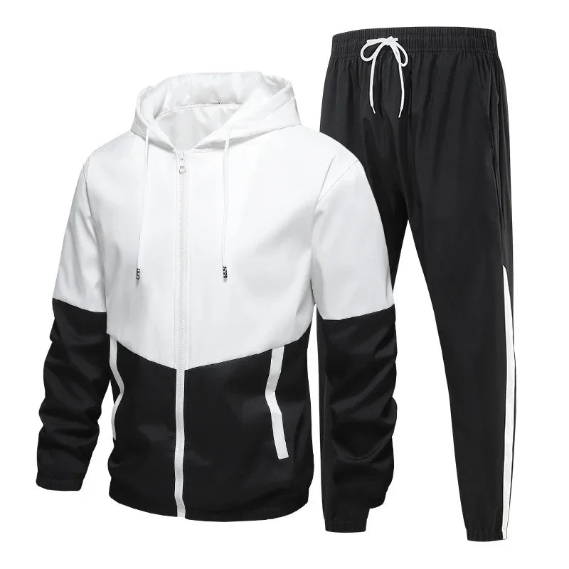 Men's Trendy Jacket Set – Casual Suit for Street Style
