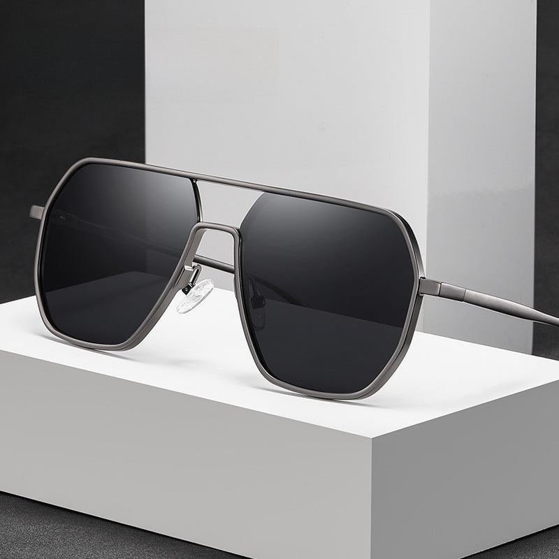 Color-Changing Aluminum-Magnesium Sunglasses – UV & Night Vision