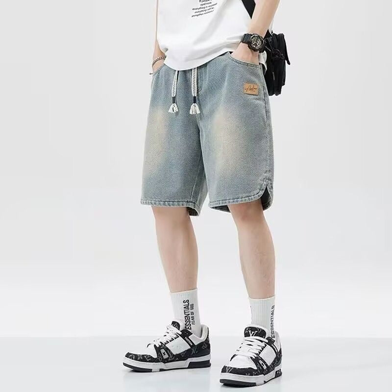 Men’s Starry Sky Denim Summer Shorts