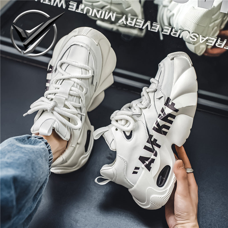 Torre Fashion Leather Sneakers – Trendy Autumn Style