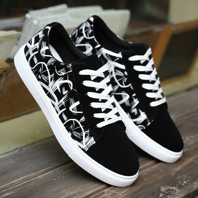 Spring Men’s Korean Casual Sneakers – Student Running Shoes