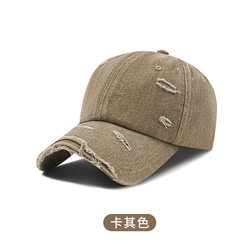 Washed Cotton Cap – Vintage Soft Baseball Caps
