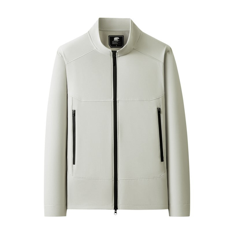 Men’s Stand-Up Collar Waterproof Casual Sports Jacket