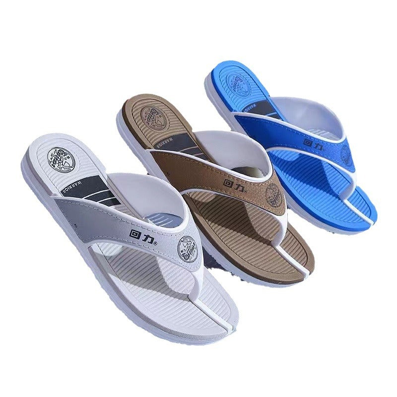 Men’s Non-Slip Summer Flip-Flops Thick Sole