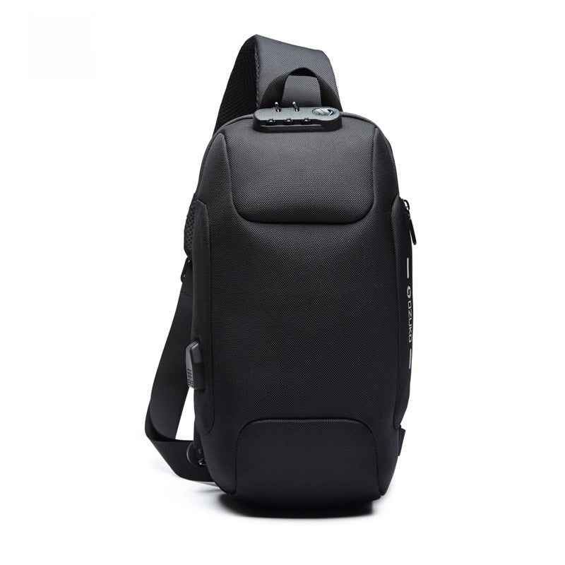 OZUKO Men’s Waterproof Tactical Chest Bag – Outdoor Style