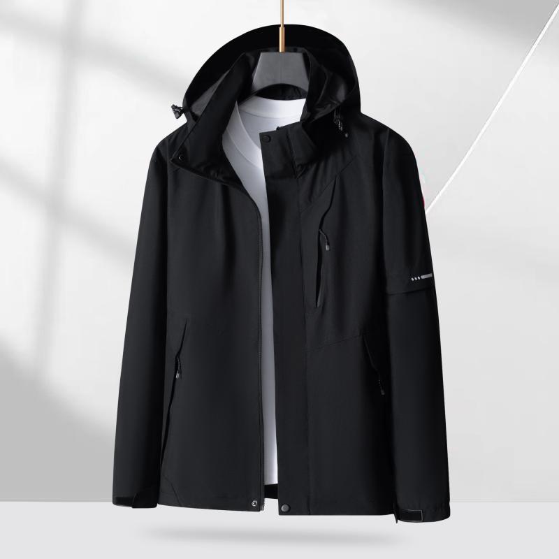 Men’s Windproof Waterproof Hooded Mountaineering Jacket