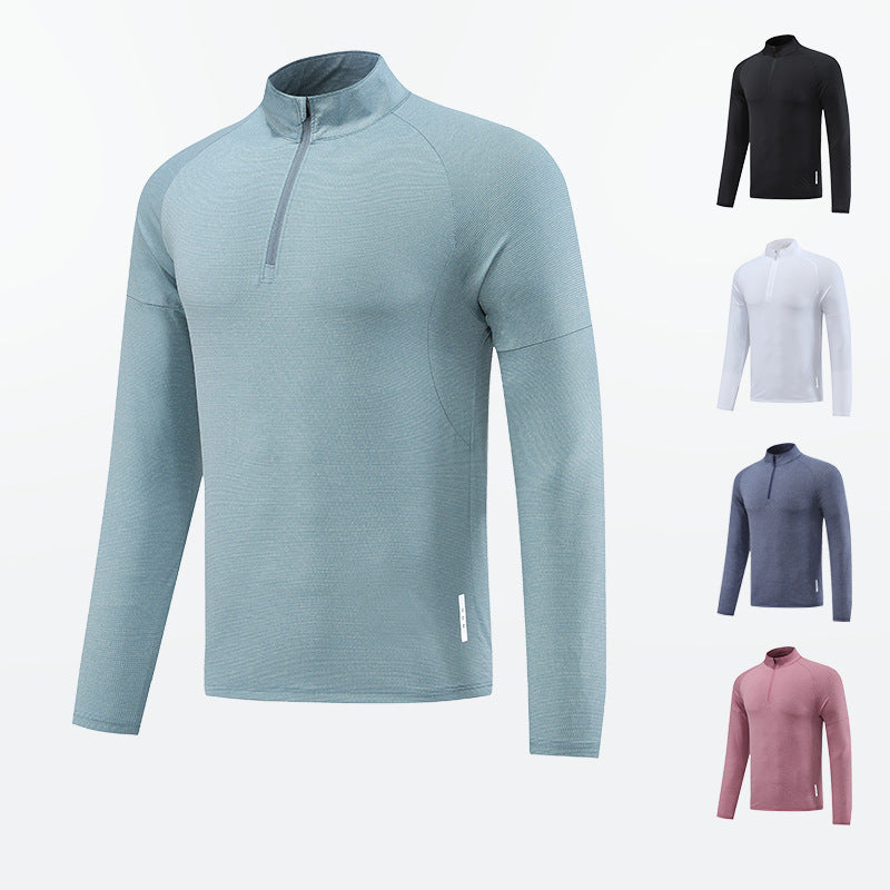 Zip-Up Training Shirt – Stretchy, Fast-Dry & Built for Performance