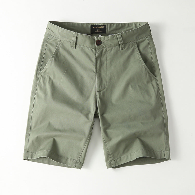 Men's American Style Cotton Shorts – Summer Casual Fit
