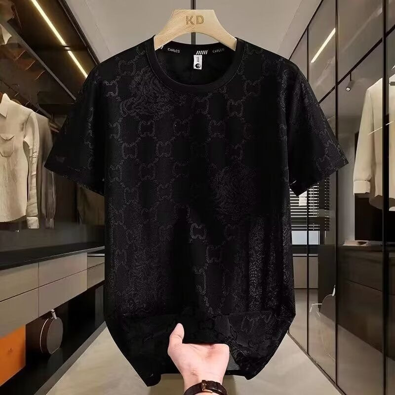 Men’s Ice Silk Quick Dry T-Shirt – Summer Casual Wear