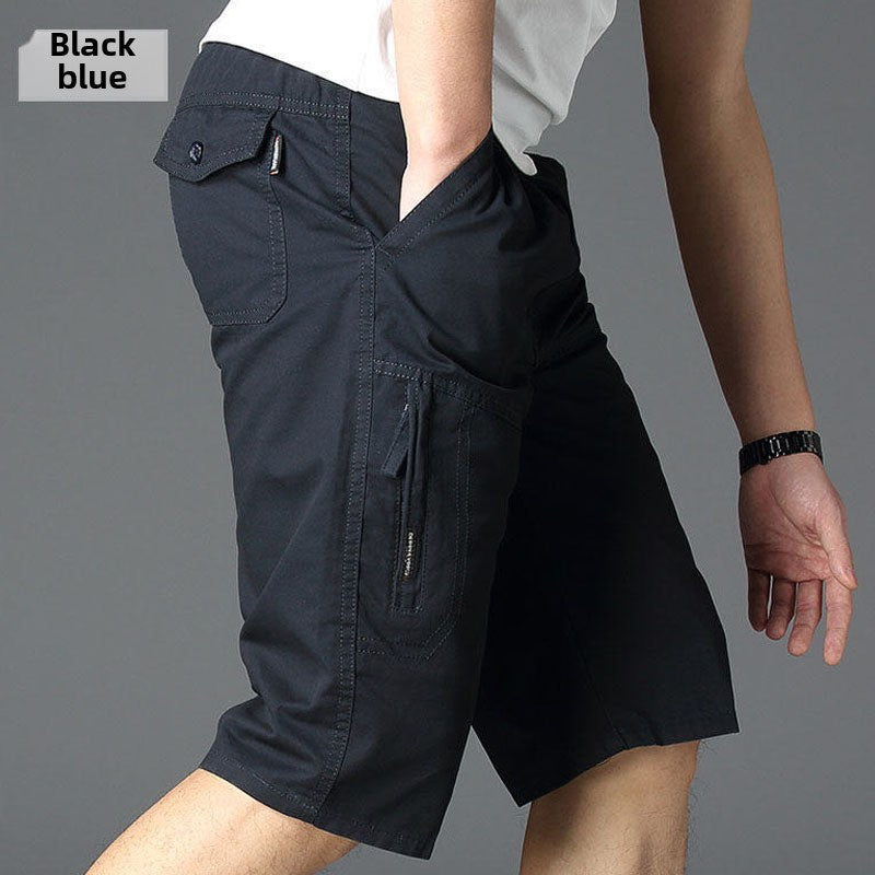 Men's Cotton Loose Fit Shorts – Plus Size Summer Wear