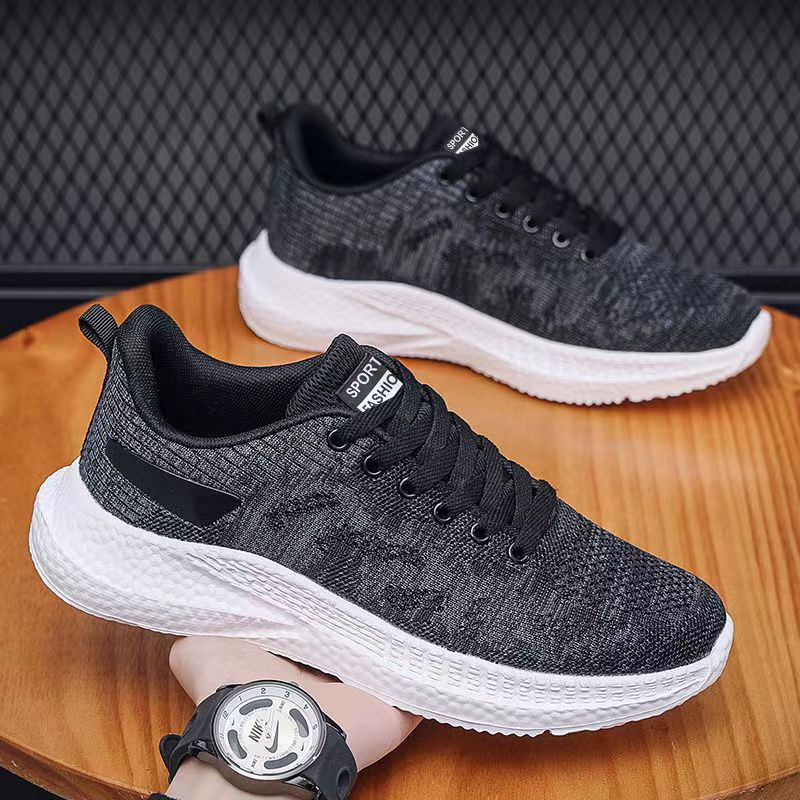 Soft Sole Flat Sneakers for Men – Spring Casual Shoes