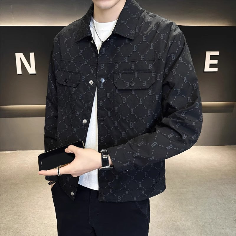 Men's Slim Fit Casual Jacket | Trendy Spring & Autumn