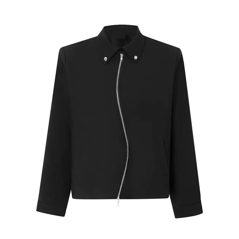 Men’s Short Pad Shoulder Aviator Jacket