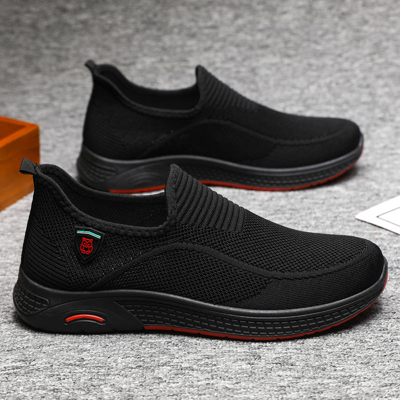 2025 Men’s Slip-On Fly-Knit Breathable Shoes