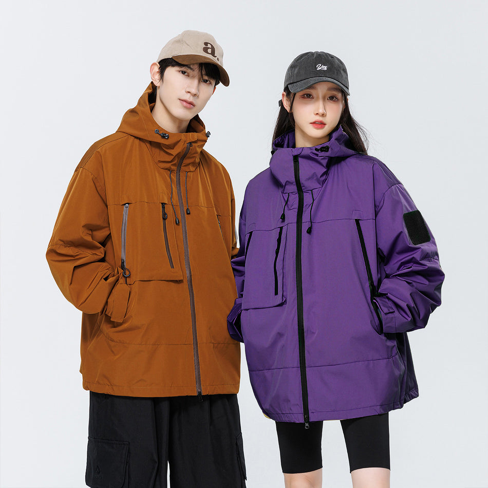 Spring Men’s & Women’s Functional Windproof Jacket