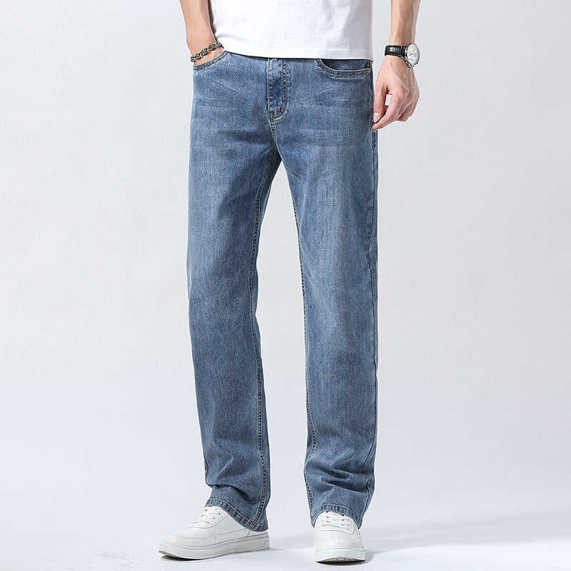 2025 Men’s Plus Size Loose Straight Jeans Nepal
