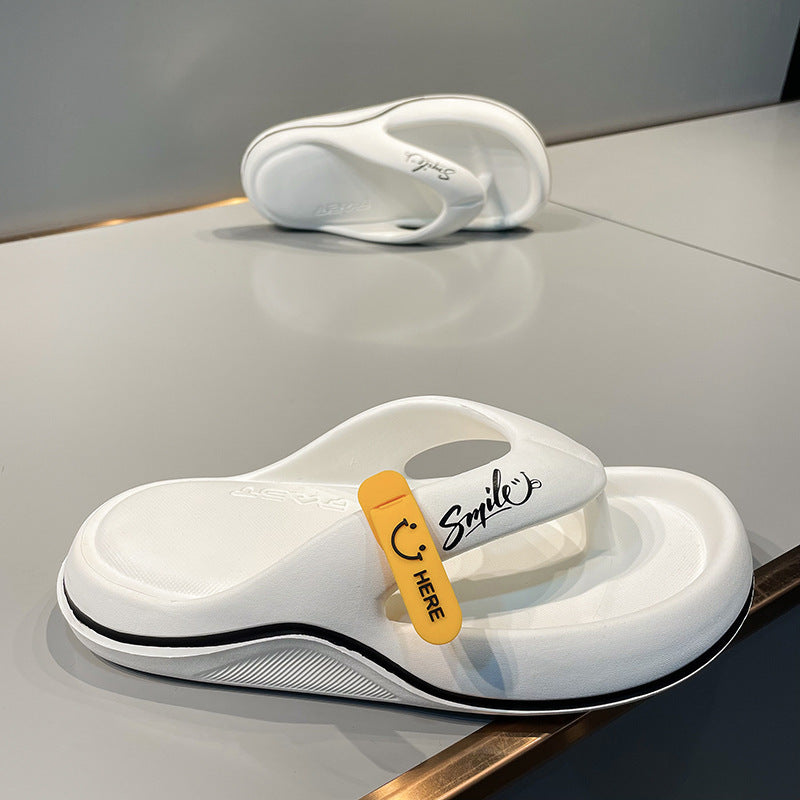 Trbottomy Couple’s Thick-Soled Beach Flip-Flops 2025