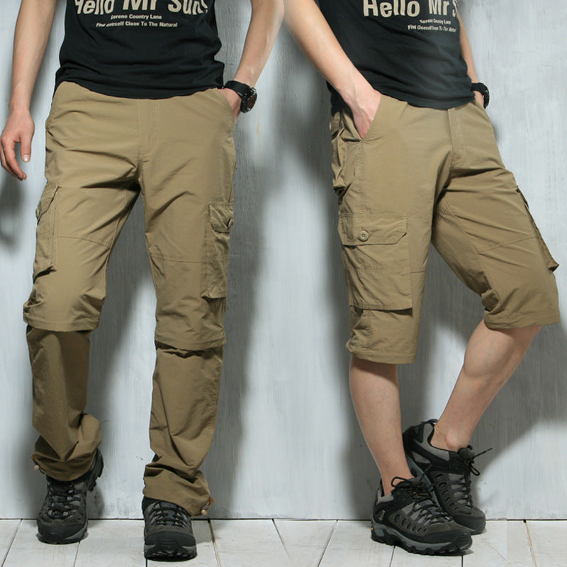 Men's Detachable Cargo Pant Quick-Dry Summer